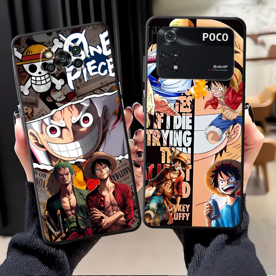 Чехол для телефона Xiaomi Poco X3 X4 X5 C50 F3 F4 F5 M5 C51 M3 M4 Pro C65 с аниме Луффи и Зоро Funda