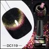 Mtssii 7ML Reflective Dynamic Cat Eye Magnetic Gel Nail Polish With 2 Different Color Magnetic Effect Semi Permanent UV LED Gel 1Bottle