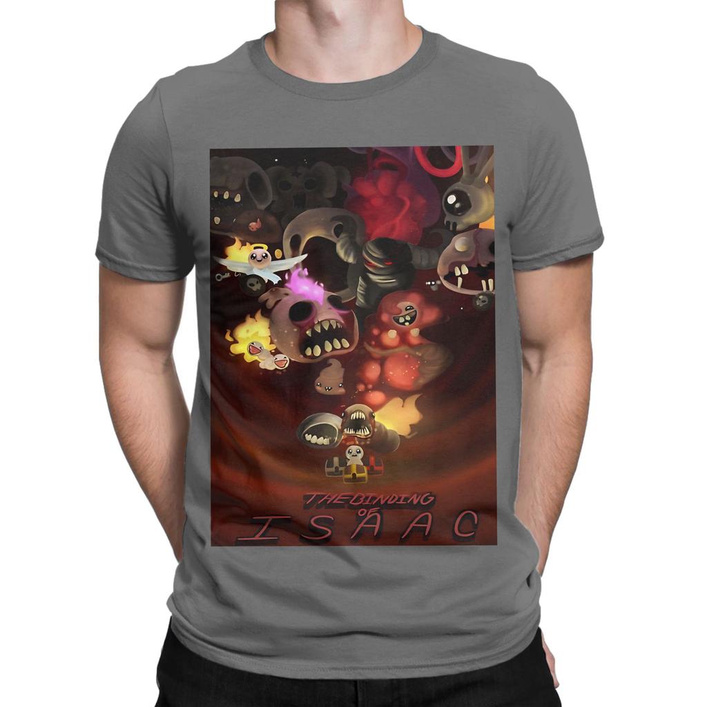 Игра The Binding Of Isaac Новинка 100% Хлопок Футболка The Binding Of Isaac Rebirth Топы Футболки Для Унисекс