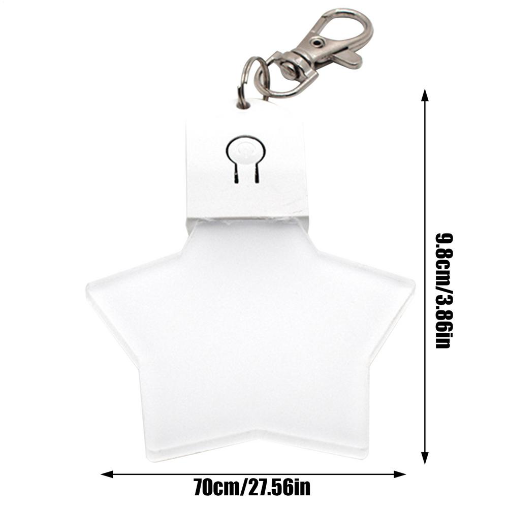 1 шт. кошелек сердце светодиодная лампа лампа для сумочки кошелек в форме сердца свет для женщин Bah шарм для кошелька перезаряжаемый