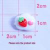 Розовые Мини-Облака Глянцевые Смоляные Аксессуары - DIY Крем-Клей для Чехлов Телефонов, Стаканов для Воды, Маникюра и Серьг