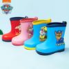 Детские резиновые сапоги Paw Patrol для мальчиков, детские нескользящие резиновые сапоги для девочек, студенческие водонепроницаемые водные туфли для дождливой погоды, резиновая обувь для малышей