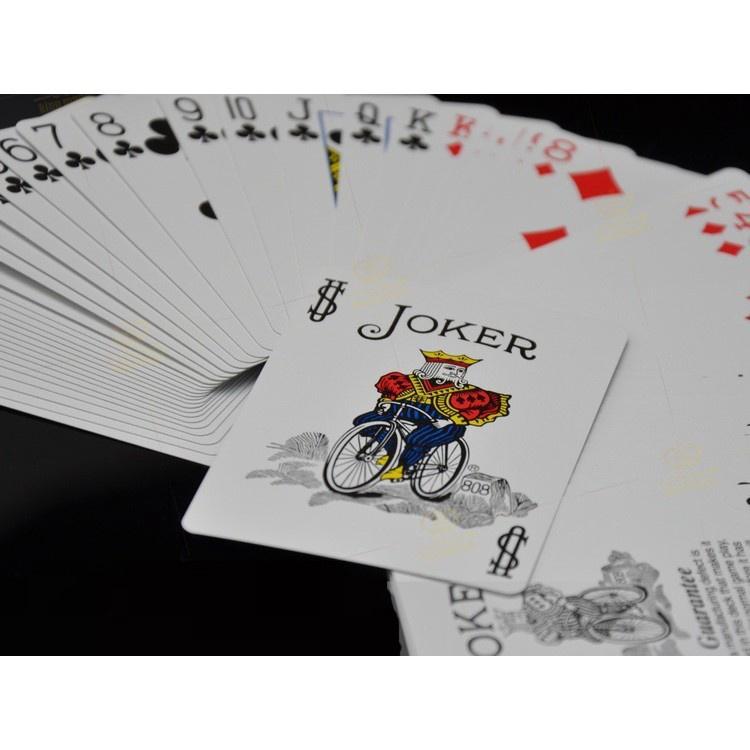 Велосипед с короткой колодой, игральные карты 1/16 дюйма, карточные игры, фокусы