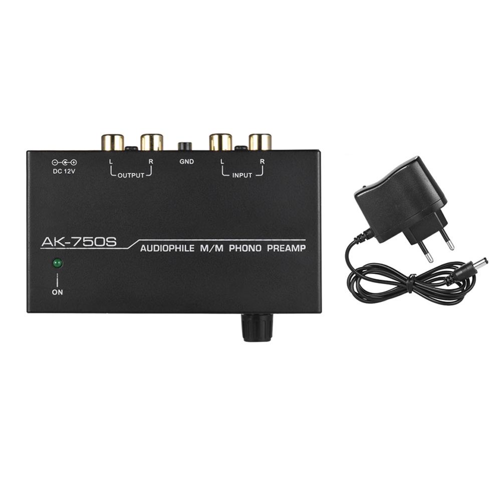 Аудиофильский предусилитель M/M Phono Preamp с регуляторами уровня Входные и выходные интерфейсы RCA