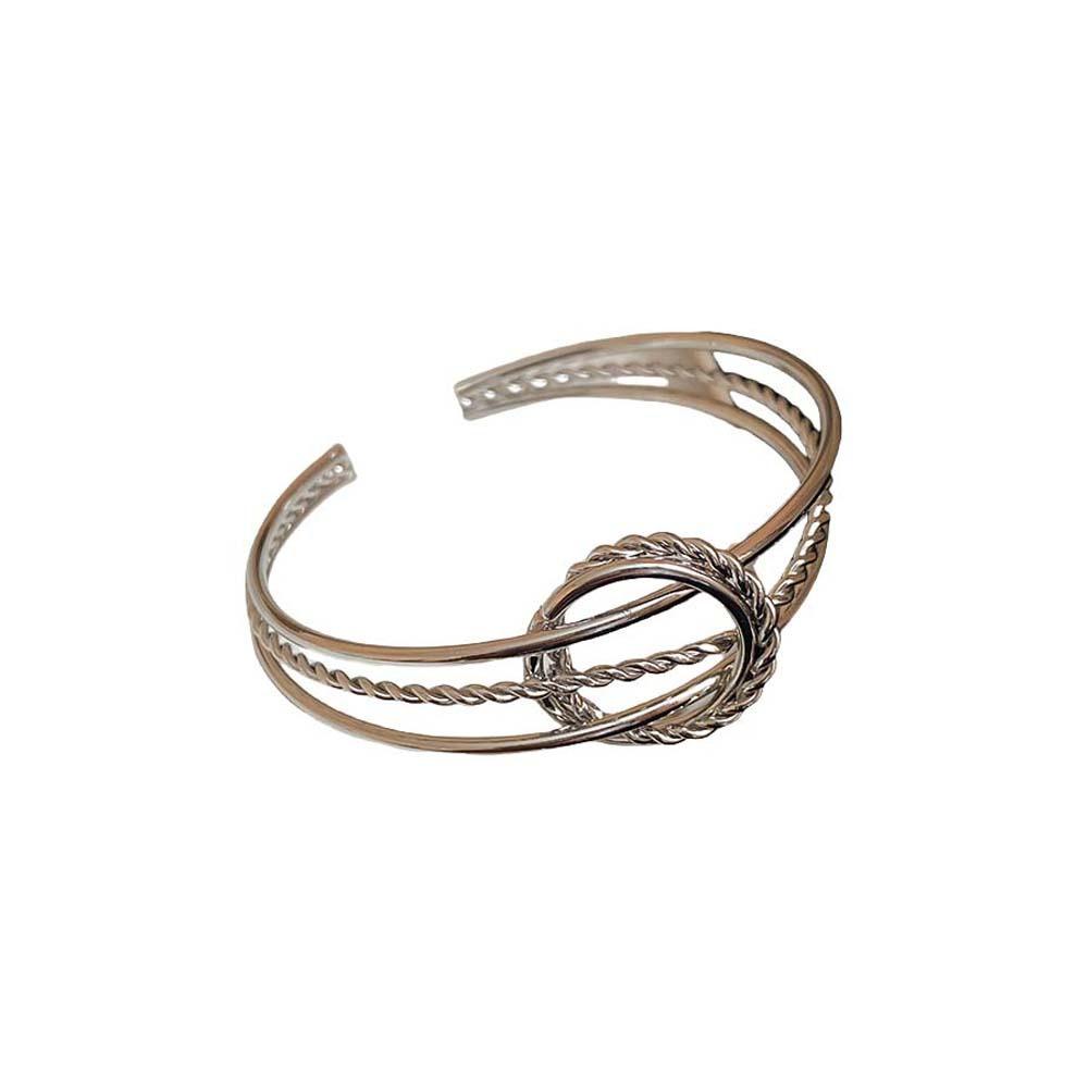 Железные браслеты-манжеты Золотой Серебряный Преувеличенный браслет Уникальный широкий открытый браслет Девушки