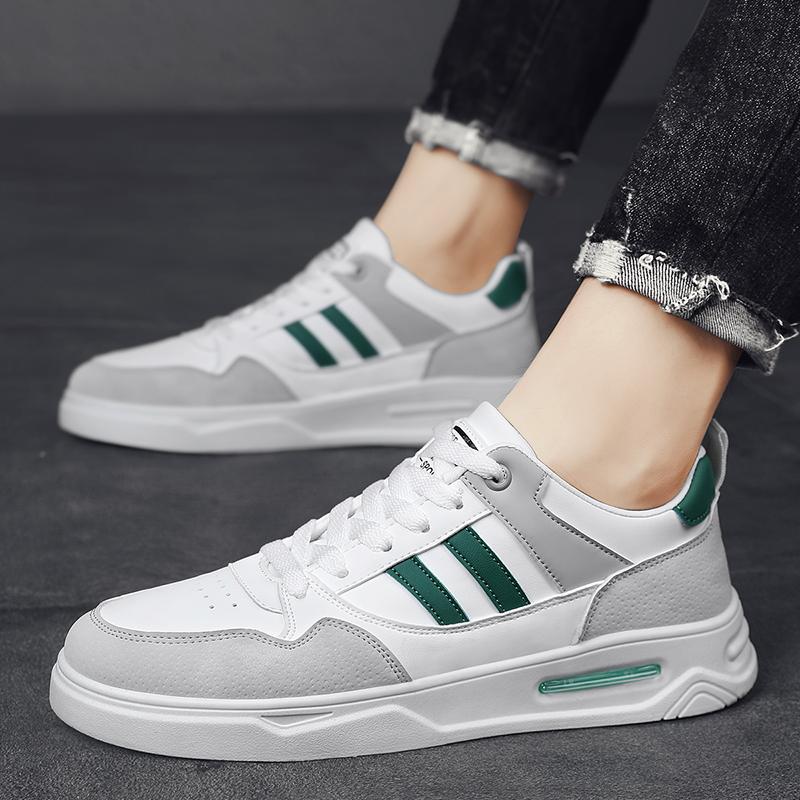 Модная кеда мужская вулканизированная повседневная на четыре сезона молодежная модная новый стиль классическая базовая износостойкая водонепроницаемая мужская обувь