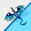 Enamel Dragon Brooches For Women Men 6-color Rhinestone Flying Legand Animal Party Office Brooch Pins Gifts