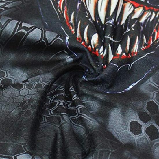 Повязка на лицо Obacle, Маска-бафф на пол-лица, Тонкий шейный бафф для защиты от солнца с 3D-маской для лица для мужчин и для езды, Белая маска, Маска, Пыль, Ветер, Защита, Прочный,