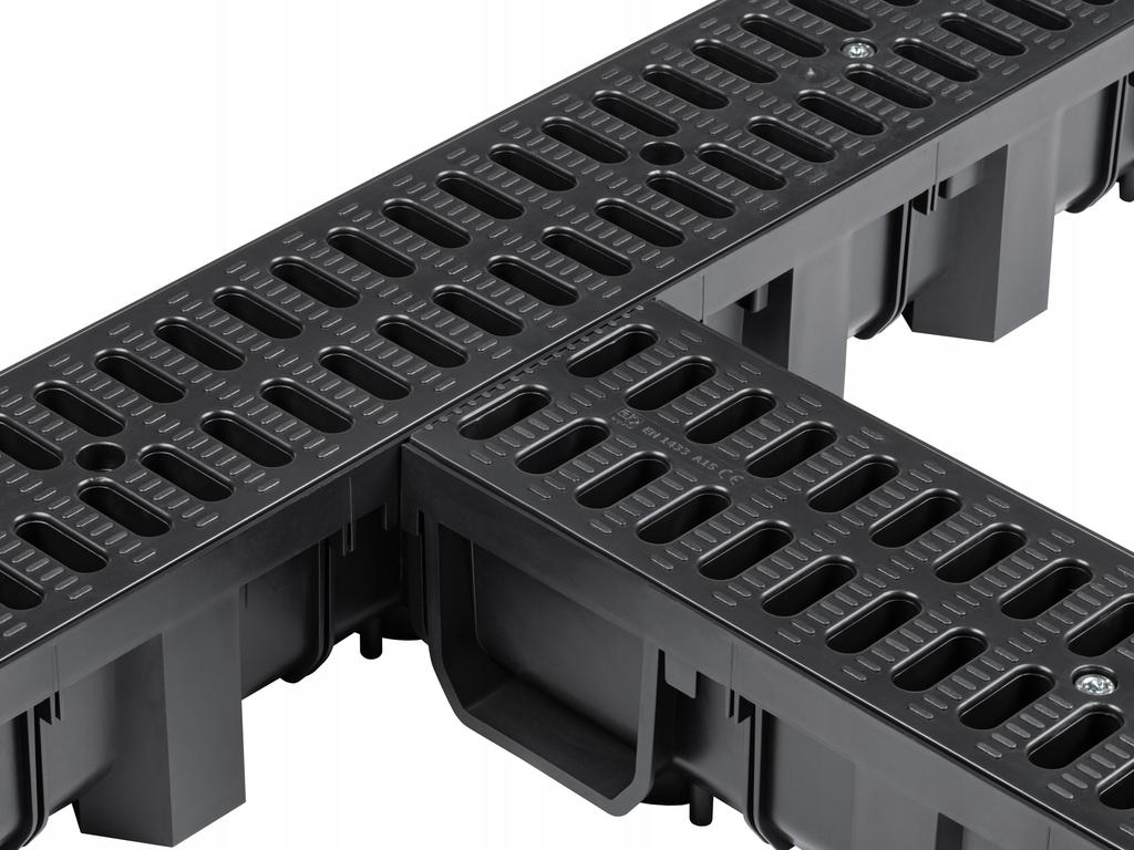 Linear Drainage A15 Channel H55 Plastic Grate