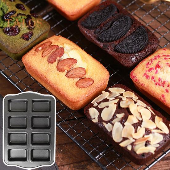 Форма для торта, антипригарная форма для торта с 8 отделениями, форма для выпечки «сделай сам», для шоколадного десерта, печенья, хлеба