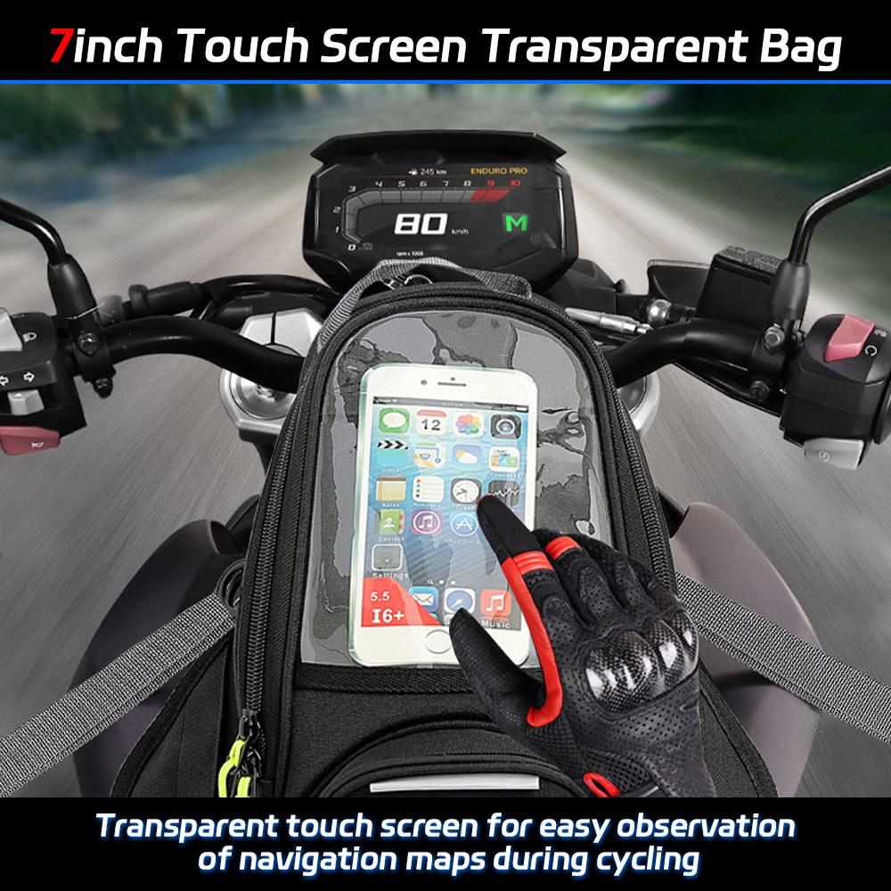 Navigator for Motorcycle Fuel Bag Mobile Phone Navigation Tank Multifunctional Small Oil Reservoit Package