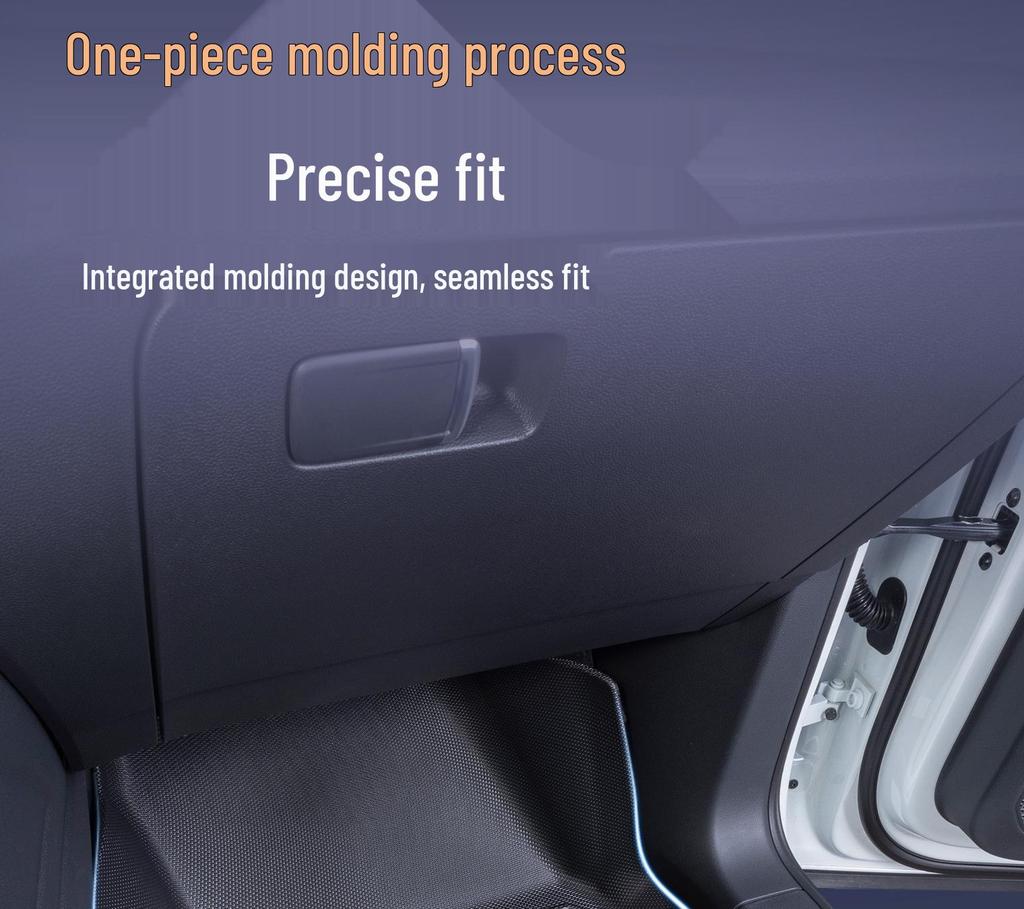 Коврики в салон автомобиля из ТПЭ, серия Logo: Нескользящий, водонепроницаемый и износостойкий