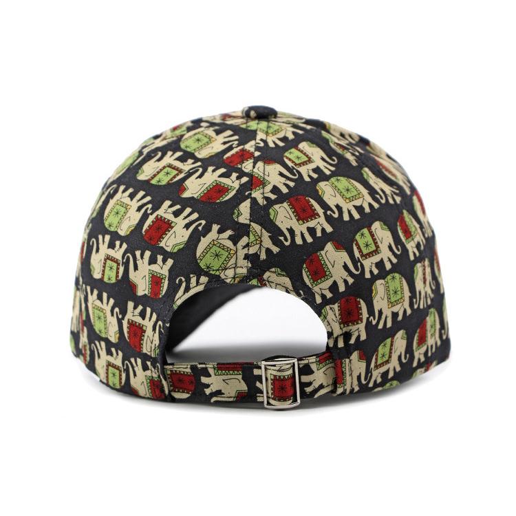 Бейсболка унисекс с твердым верхом и принтом