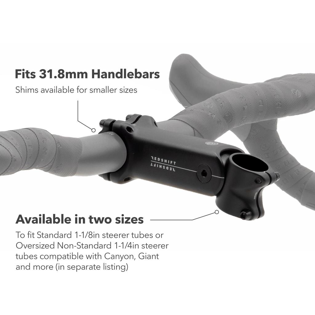 Подвесной шток REDSHIFT ShockStop для велосипедного руля, подходит для велосипедов с 1 рулем 6 градусов x 80, амортизирующий шоссейный, гравийный, гибридный,