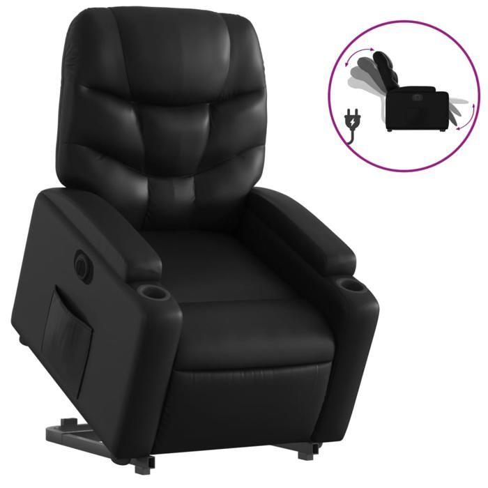 VidaXL Fauteuil Inclinable Électrique, Chaise de Relaxation avec Dossier et Repose-pied Réglables, Siège de Salon, Moderne, 3204672