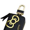 Seiwa Car Accessories Hello Kitty Key Case KT523 Smart Key Storage Black Gold HELLO KITTY &