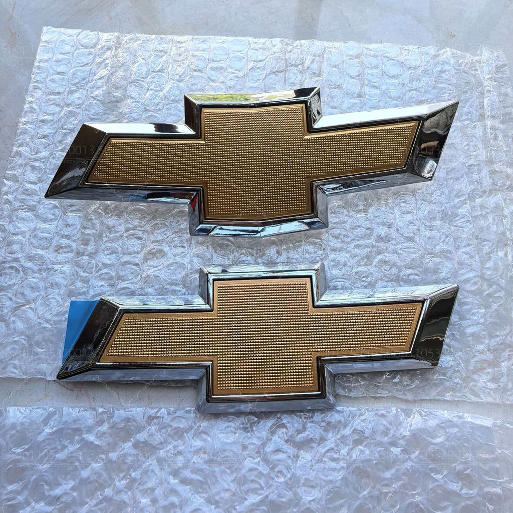 2pcs for Car Front logo grill Rear Bumper tail door trunk Emblem for 2018-2024 Chevrolet Equinox