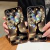 Светящийся Чехол с Узором Бабочки на Фантастическом Дереве для Samsung Galaxy A57 A37 A17 A56 A36 A26 A16 A55 A35 A15 A54 A34 A14 5G Силиконовый Чехол с Текстурой Кожи