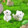 10-30Pcs Micro Landscape Guinea Pig Moss Ornaments Resin Tiny Animal Model Decorations Lawn Figurine Accessories Cute Sculpture