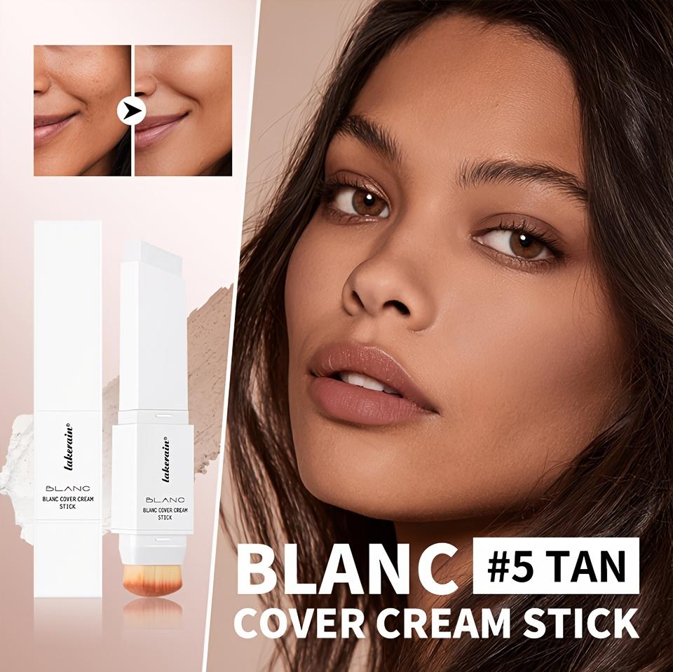 Тональная основа-стик Color Changing Foundation со съемной кистью Blanc Cover Cream Stick Changing High Coverage Базовый макияж