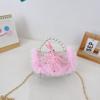 Charming Pearl Bow Mini Handheld Bag For Kids With Stylish Modern Design And Breathable Fabric