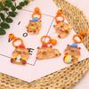 Korean Style Luminous Key Chain Cartoon Bell Key Chain Personality Capybara Pendant  Decoration
