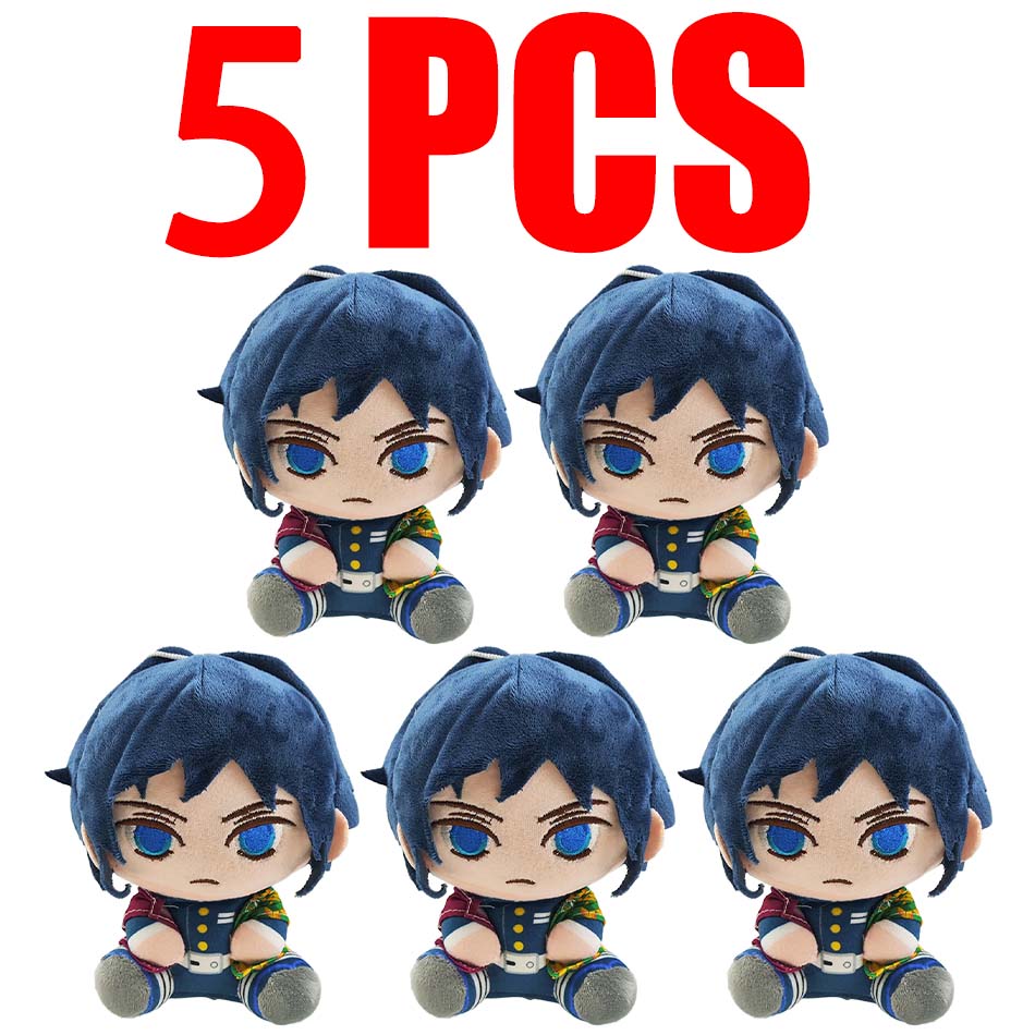 Плюшевые игрушки Клинок, рассекающий демонов Аниме Камадо Танджиро Хашибира Иноске Томиока Гию Ренгоку Кёджуро Кочо Шинобу Агацума Дзэницу