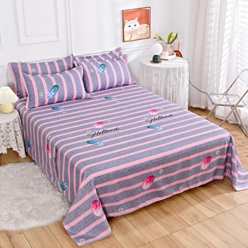 Комплект постельного белья с абстрактным геометрическим узором для спальни, 3 шт., простыни, наволочки, мягкий, удобный, декоративный комплект постельного белья размера «queen-size»