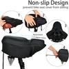 Comfortable Exercise Bike Seat Cover, C6 Large Wide Foam and Gel Padded, Bicycle Saddle Cushion for Women and Men, Everyone