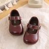 Girls' princess leather shoes2026Spring and autumn collection: soft-soled, non-slip, comfortable Korean-style leather shoes for toddlers and young