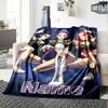 Customizable KPop Demon Hunters11 Throw Blanket – Personalized Name, All-Season Cozy Snug Blanket, Machine Washable, Personalized Blanket