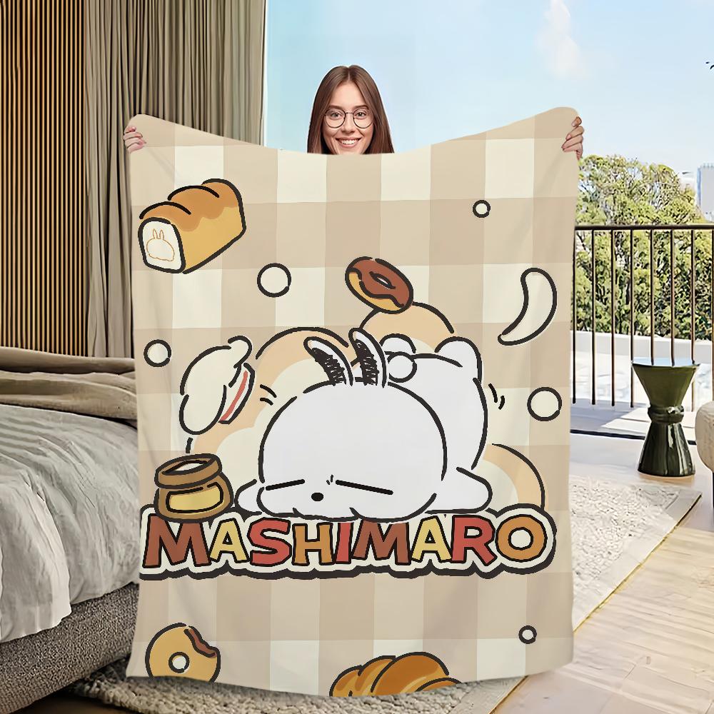 Плед теплый M-MashiMaroS мягкий плюшевый плед для дивана гостиной кролик каваи милый офис спальня путешествия подарок Фланель