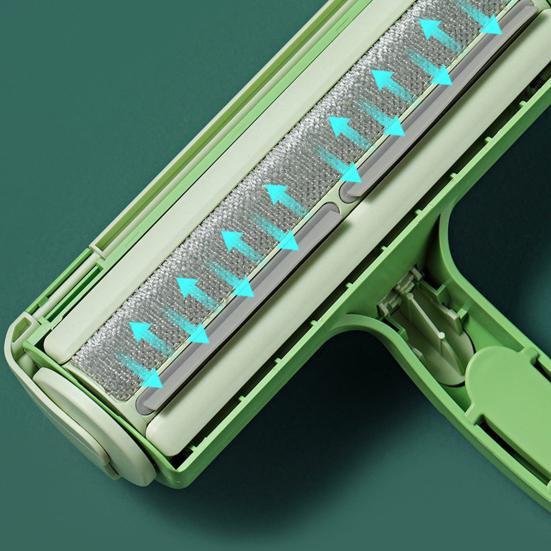 Pet Hair Roller Reusable Sticky with Detachable Storage Hair Remover Box Soft Rolling Head Non-Damaging Lint