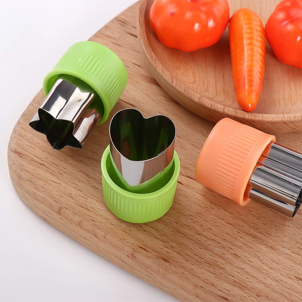 Mold for Kids Food Fondant Mold Bakeware Kitchen Gadgets Cookie Tool Vegetables Cutter Molds