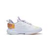 Li Ning Kids Sports Lifestyle Series Springback Shock Absorbing Low-Top Casual Shoes Kids Casual Shoes Standard-White YKCT106-2