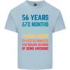 56th Birthday 56 Year Old Unisexs Light Cotton TShirt