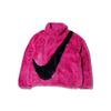 Sportswear Big Logo Warm Stand Collar Jacket Women Jacket Cactus-Flower-Red CU6559-564