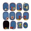 5pcs Repair Elbow Jeans Stickers Iron Badges Appliques Patches Embroidered