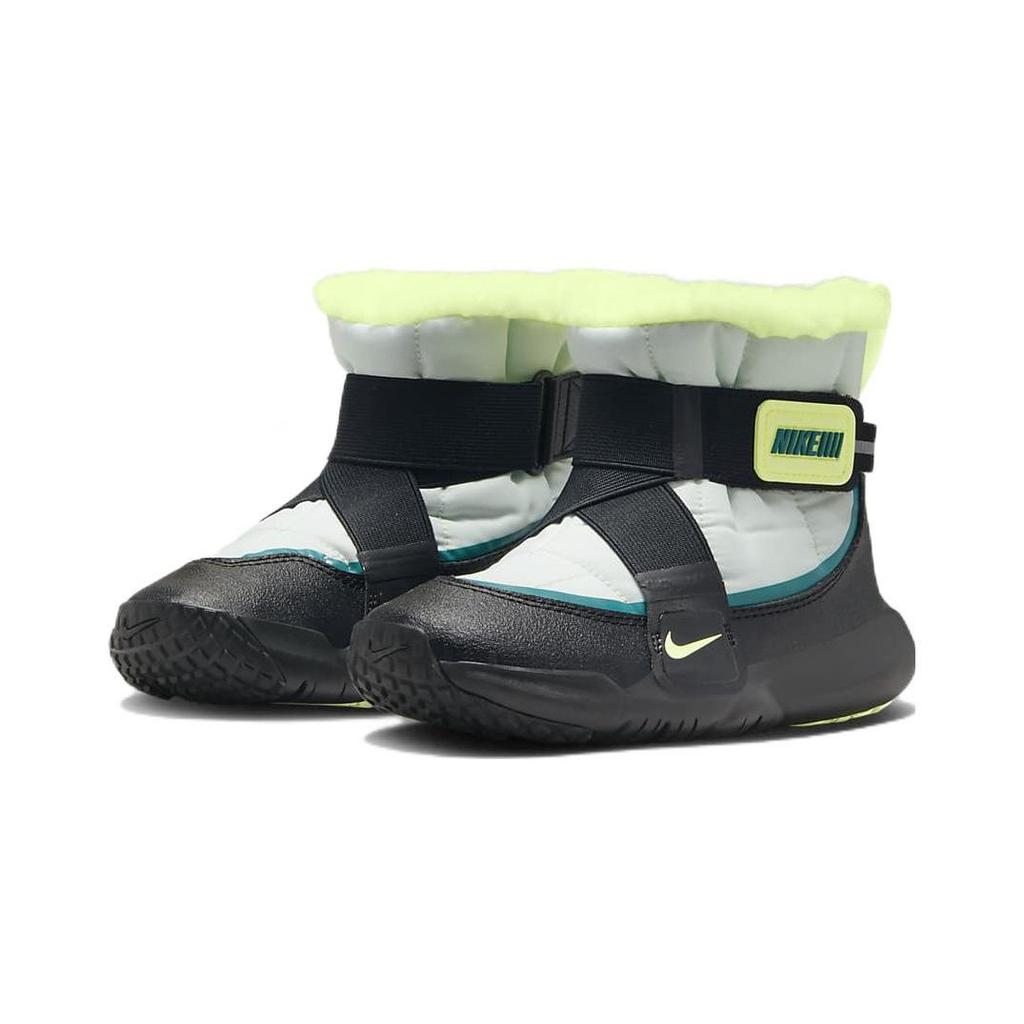 Nike Flex Advance Boot Comfortable Slip-Resistant Durable Warm Kids Boots Kids Boots Yellow Green DD0304-001