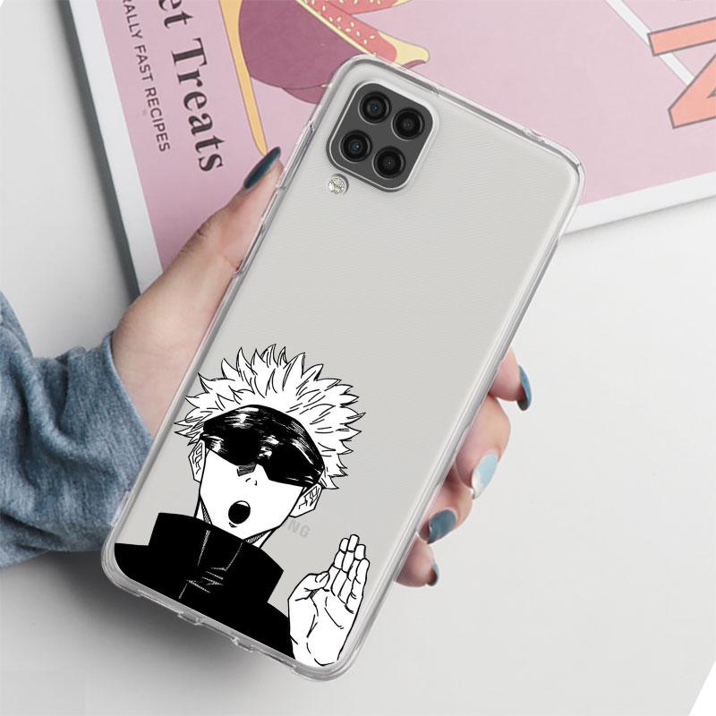 Чехол Anime Jujutsu Kaisen для Samsung Galaxy A71 A22 5G A52 A12 A13 A72 A73 A11 A33 A41 A31 A32 A51 A53 A21s Силиконовый чехол