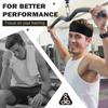 Moisture Absorbing Workout Headbands for Men Non Slip Men‘s Sports Hairband  Cycling