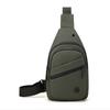 Мужская нагрудная сумка через плечо нейлоновая сумка через плечо