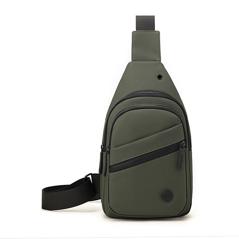 Мужская нагрудная сумка через плечо нейлоновая сумка через плечо