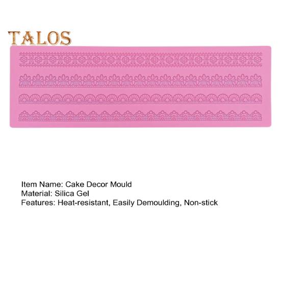 Форма для украшения торта многоразовая, украшение для торта, силикагель, современная кружевная подушка, форма для выпечки для дома