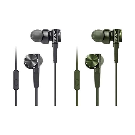 Наушники Sony с глубоким басом модель MDR-XB75AP: Канального типа с пультом ДУ и микрофоном, черный MDR-XB75AP B