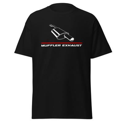 T-Shirt Muffler Exhaust Car Mechanic Auto Repair Birthday Gift