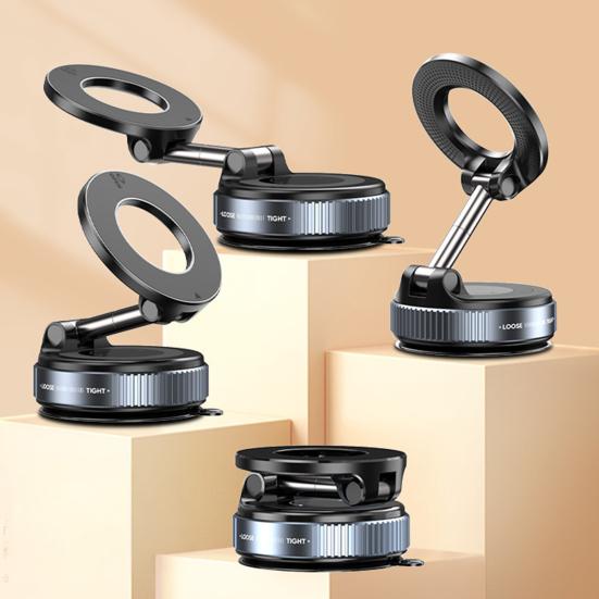Магнитный держатель для телефона в автомобиль с вращением на 360 градусов, стабильная поддержка, крепление для телефона для спид-камер, простая установка, выдвижной магнит, фиксация, мобильные аксессуары