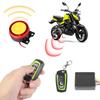 With Engine Start 12V Motorcycle Anti-theft Alarm Two-way Remote Control Key Anti-theft Security Alarm System Universal