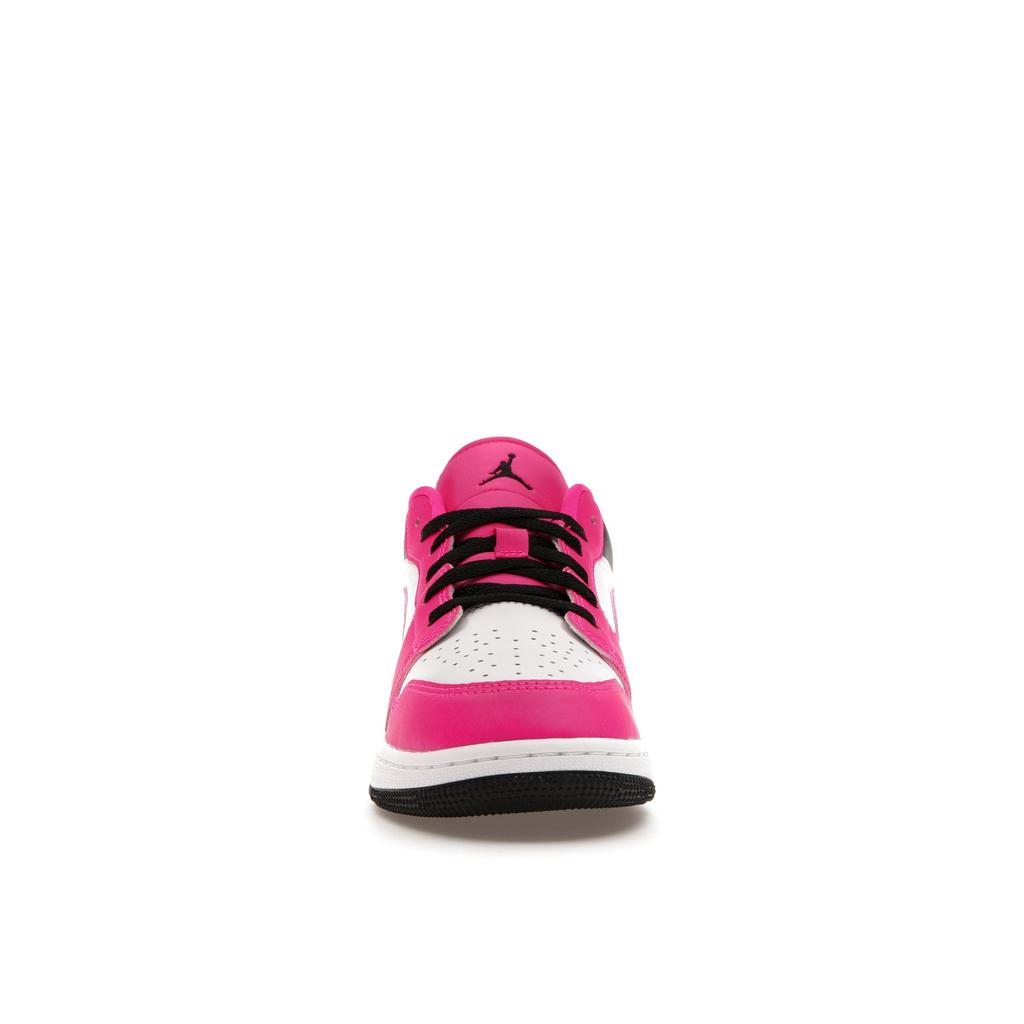 Детские кроссовки Air Jordan 1 Low GS Fierce Pink Black White DZ5365-601