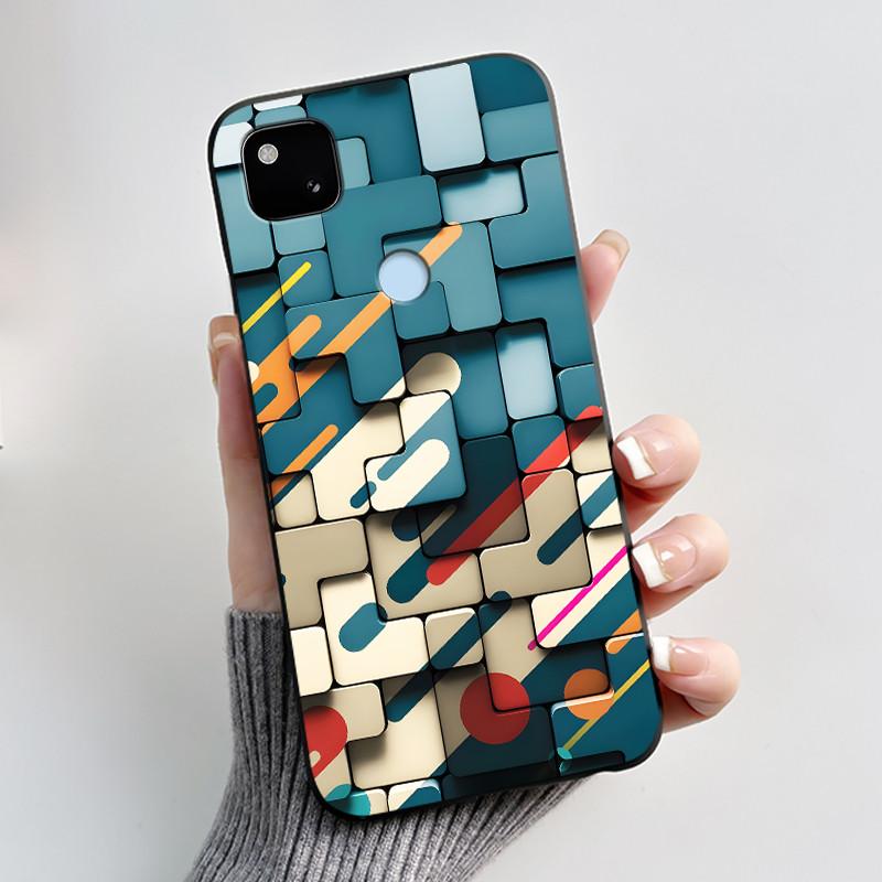 Чехол для телефона Google Pixel 4a 4G / 4a 5G, Ультратонкий, Тонкий, Эстетичный, Роскошный, Милый, Крутой, Для Мальчиков, Девочек, Мягкий Силикон, Матовый Чехол